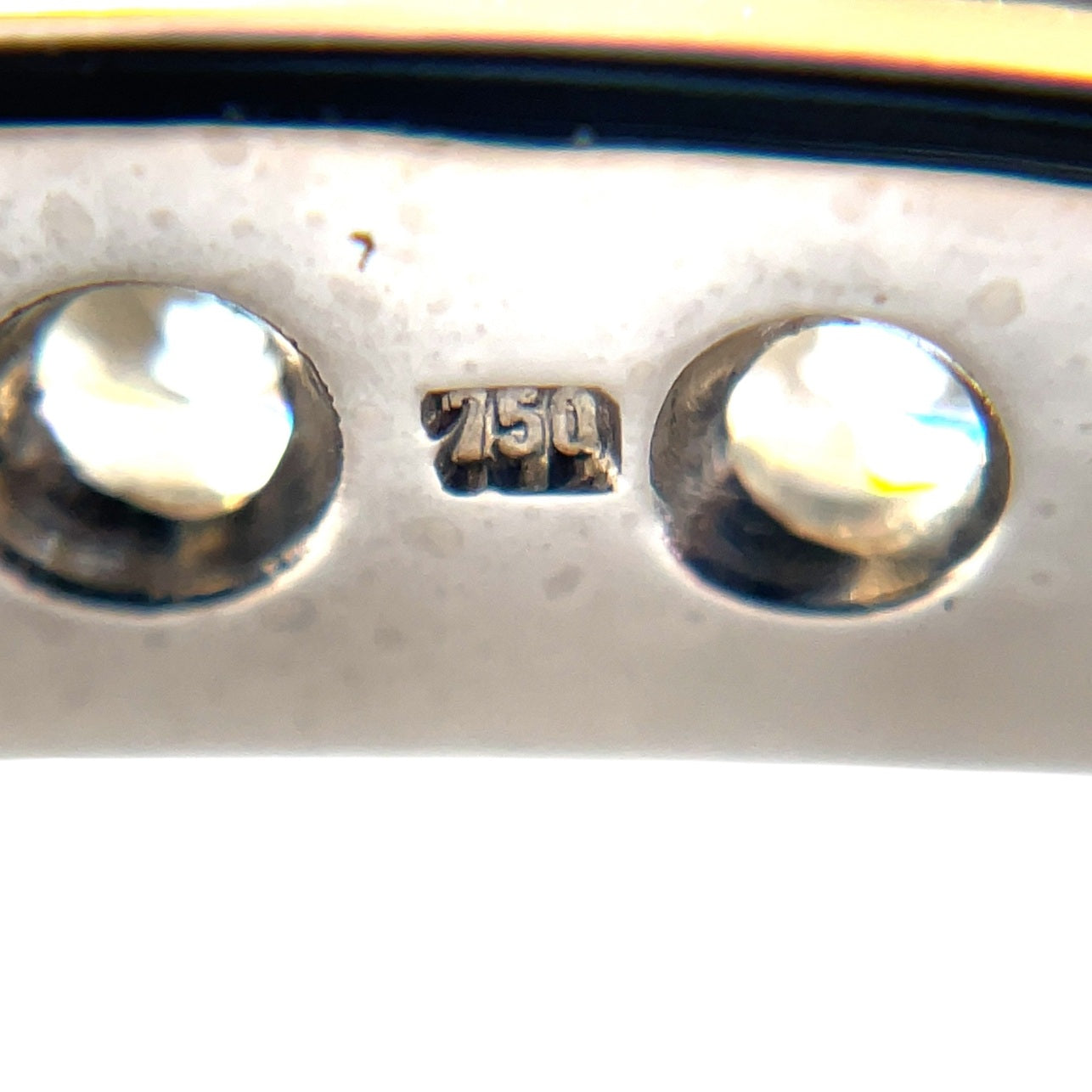 18ct White & Rose Gold Expanding Diamond Bangle