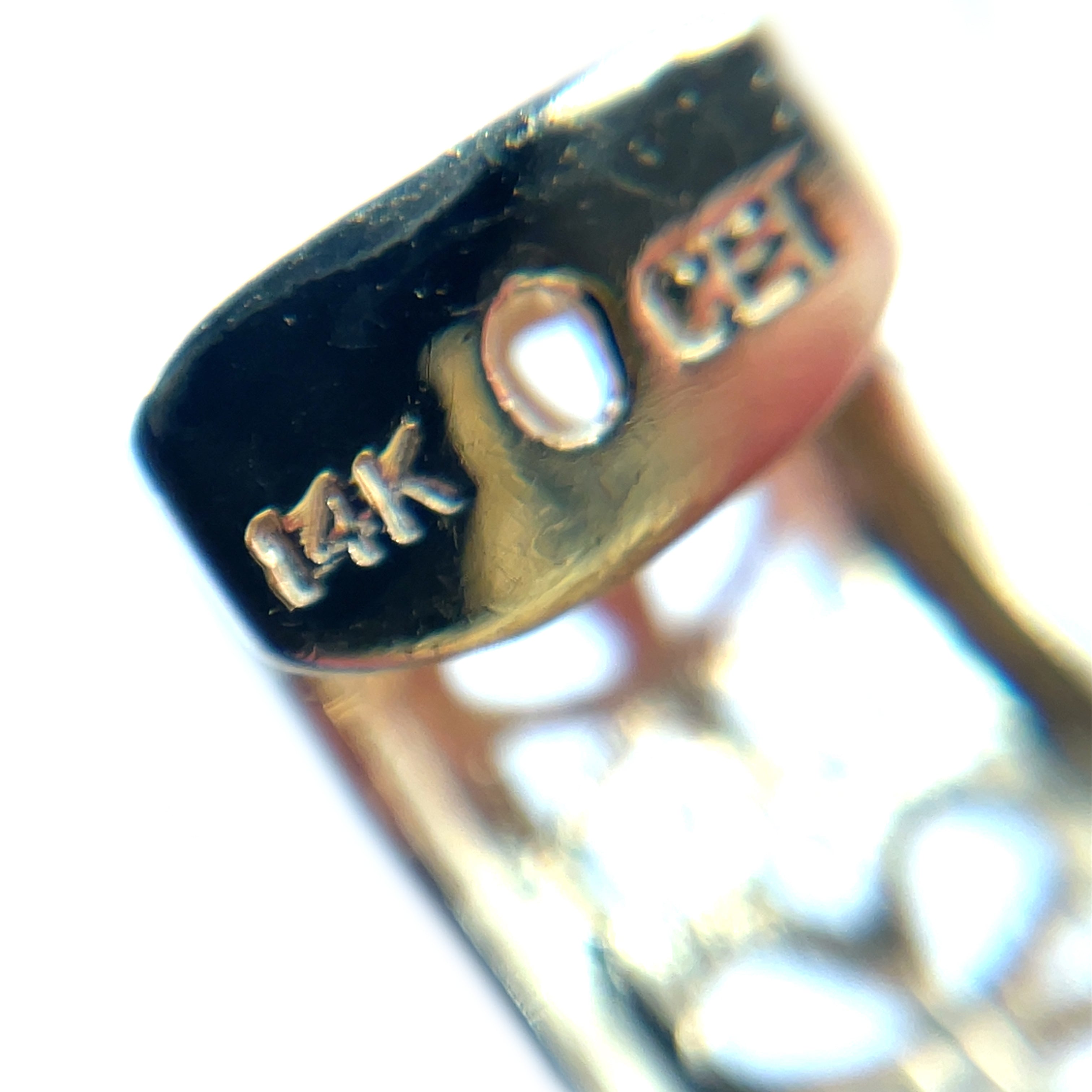 14ct Yellow Gold Sapphire & Diamond Huggie Hoop Earrings