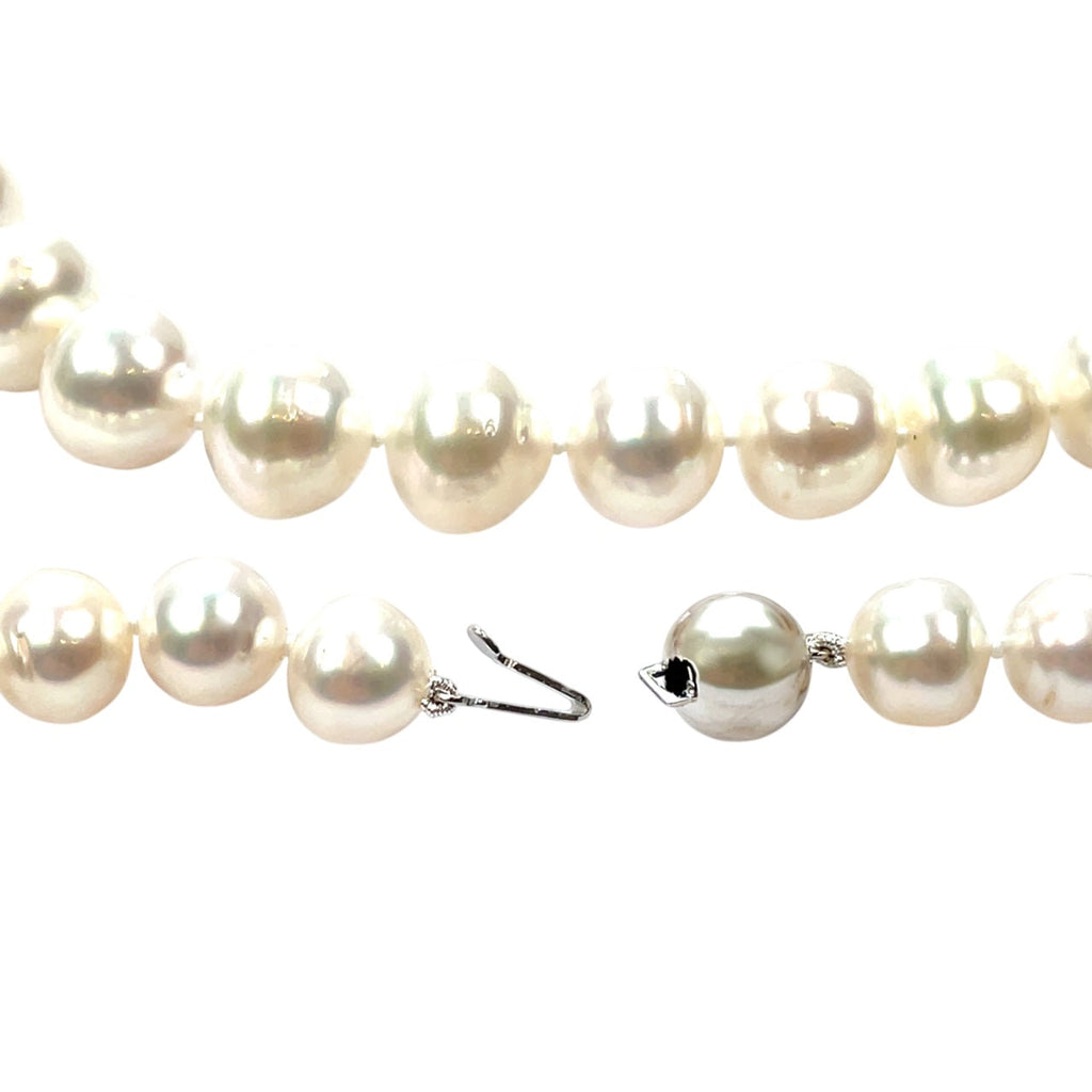 14ct White Gold South Sea Pearl Necklace (16")